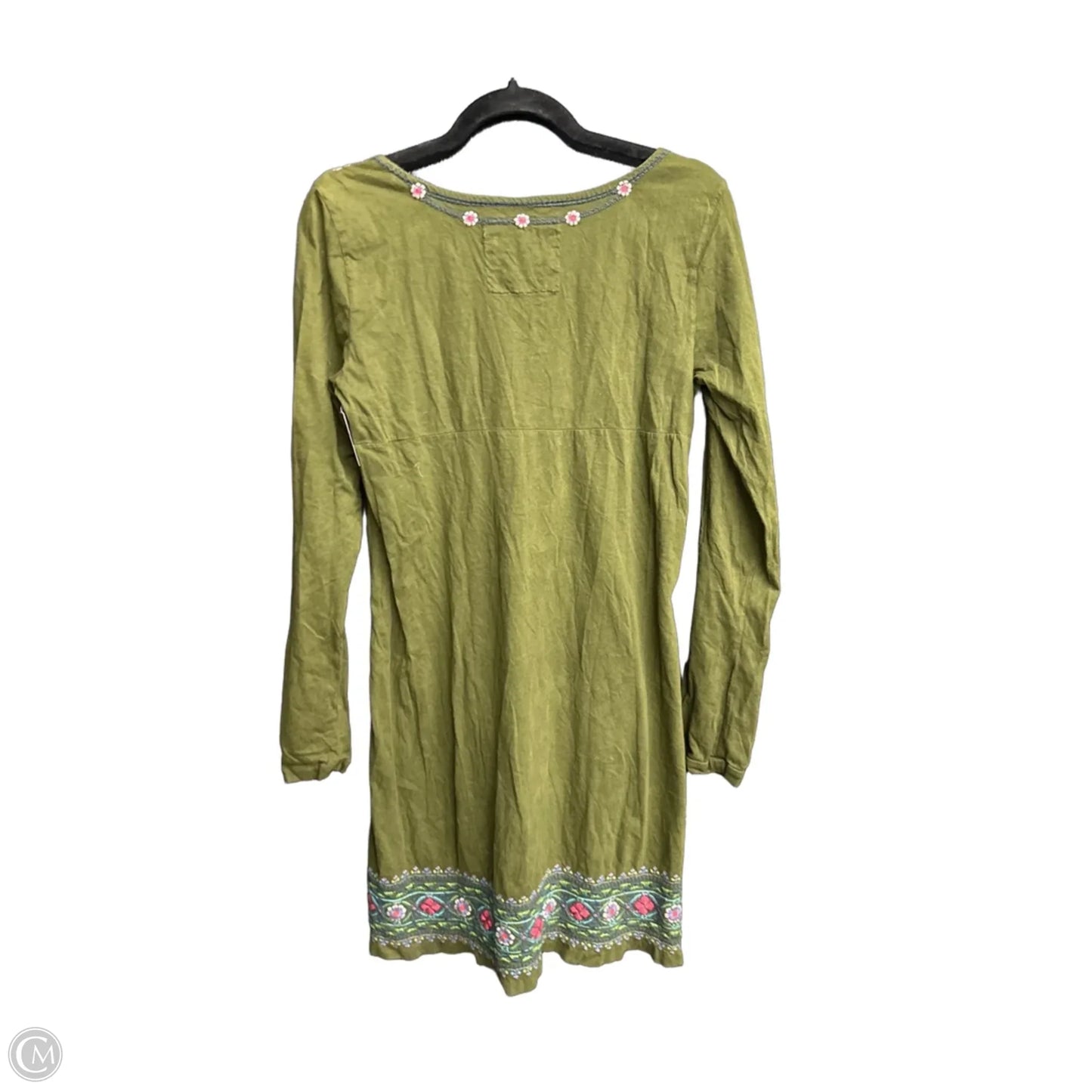 Dress Casual Midi By Johnny Was In Green, Size: S