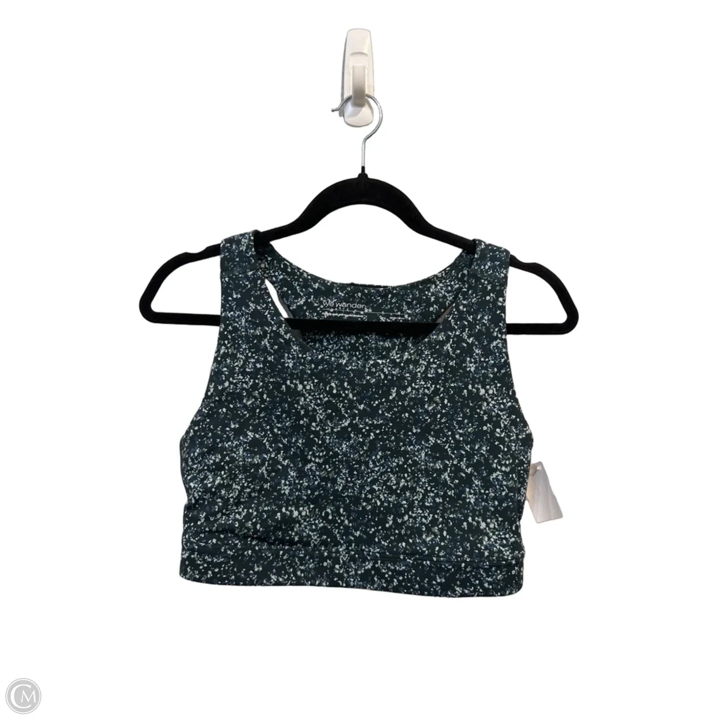 Athletic Bra By Clothes Mentor In Blue & Green, Size: L