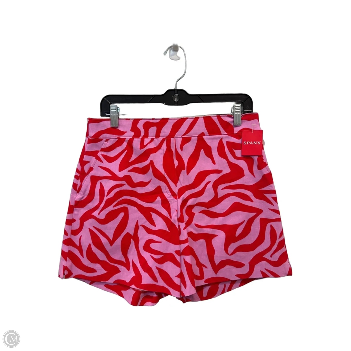 Shorts By Spanx In Pink & Red, Size: M