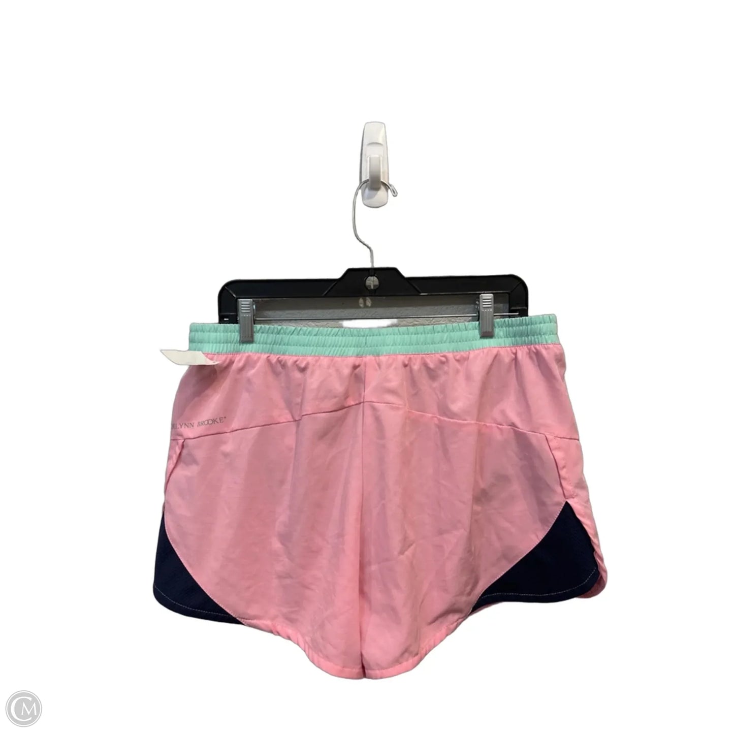 Athletic Shorts By Clothes Mentor In Green & Pink, Size: Xl