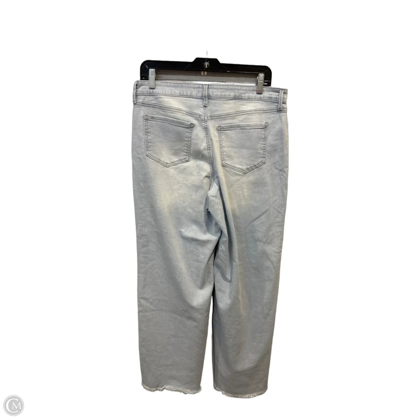 Jeans Wide Leg By New York Jean Company In Blue Denim, Size: 10