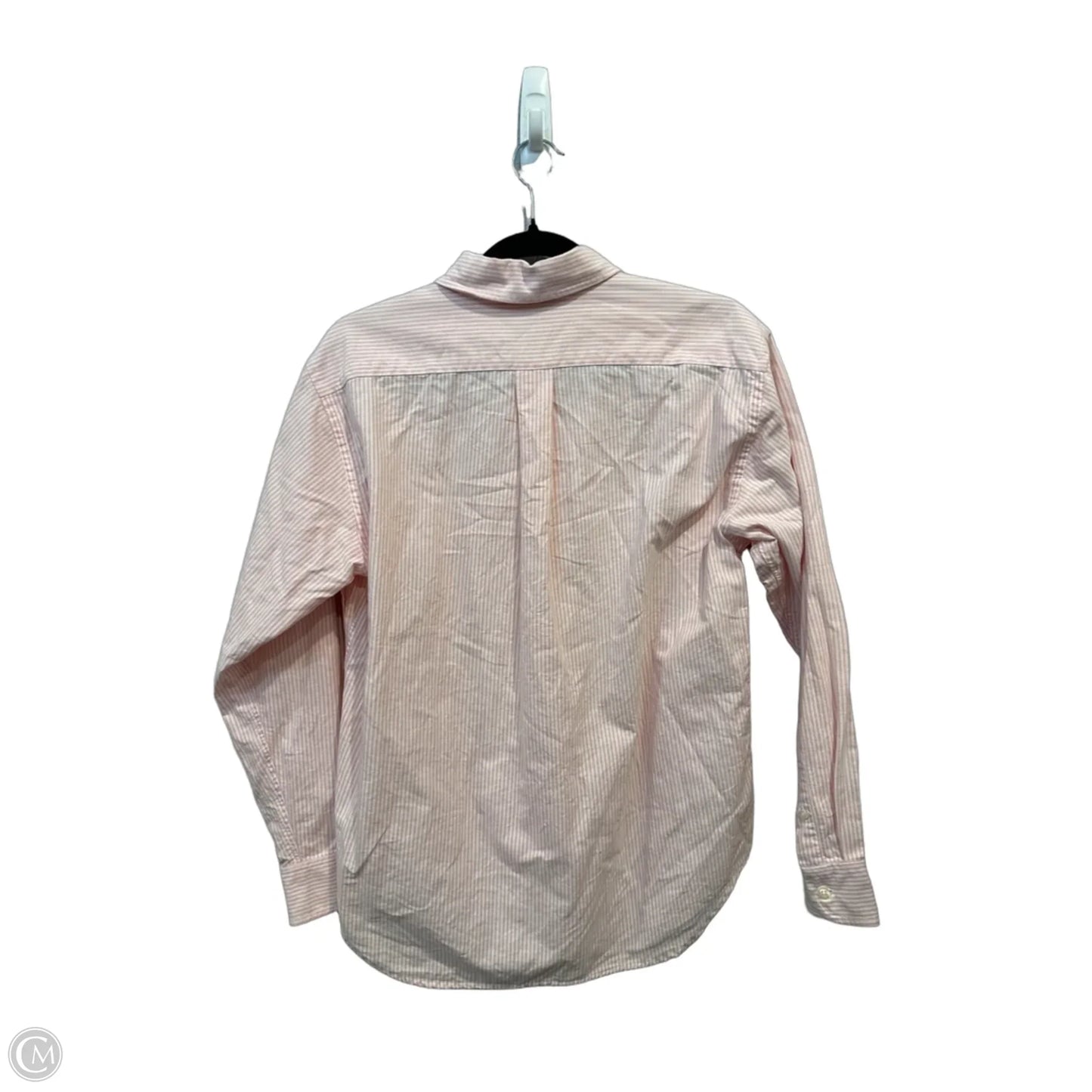 Top Long Sleeve By Lauren By Ralph Lauren In Striped Pattern, Size: 8