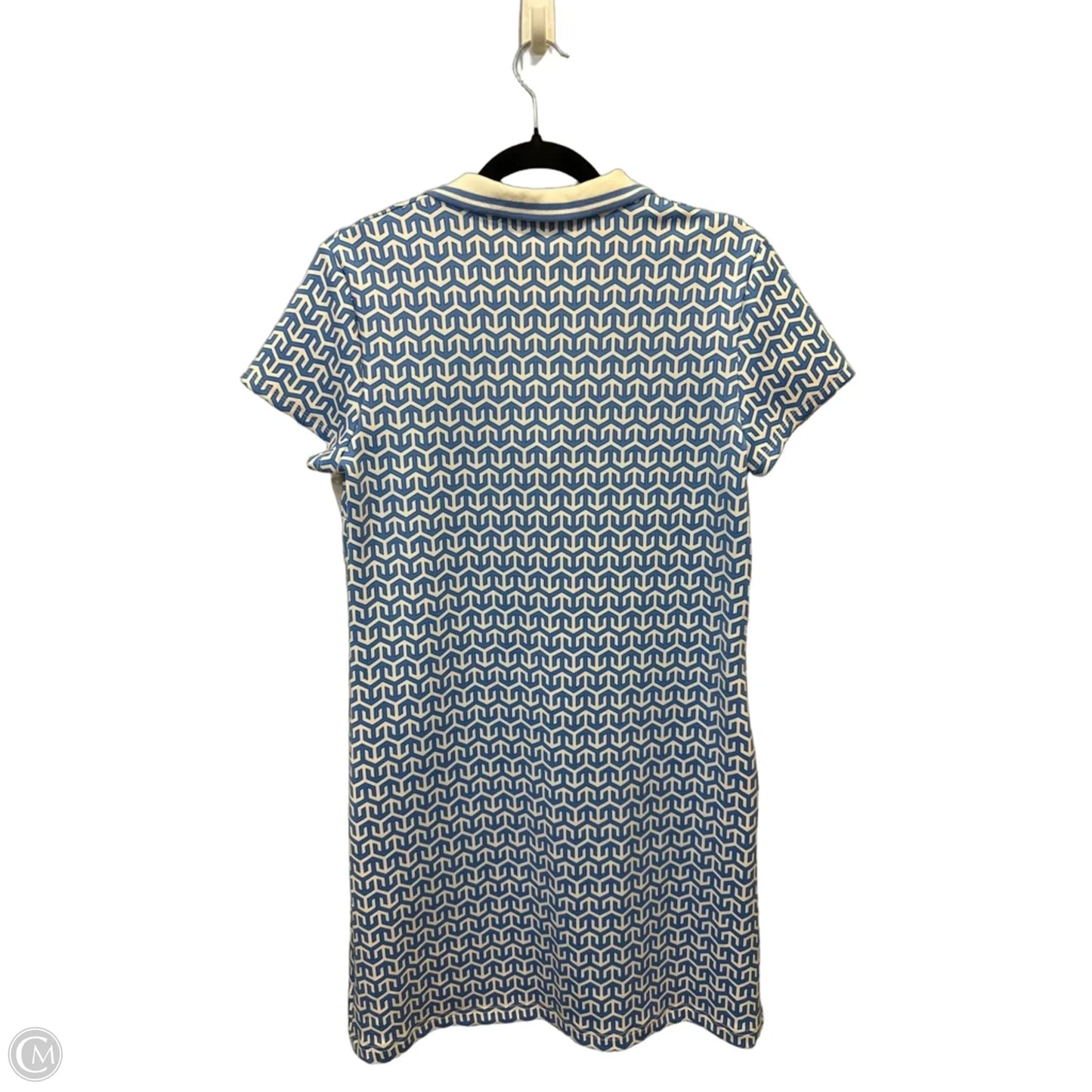 Dress Casual Midi By J Mclaughlin In Blue & White, Size: M