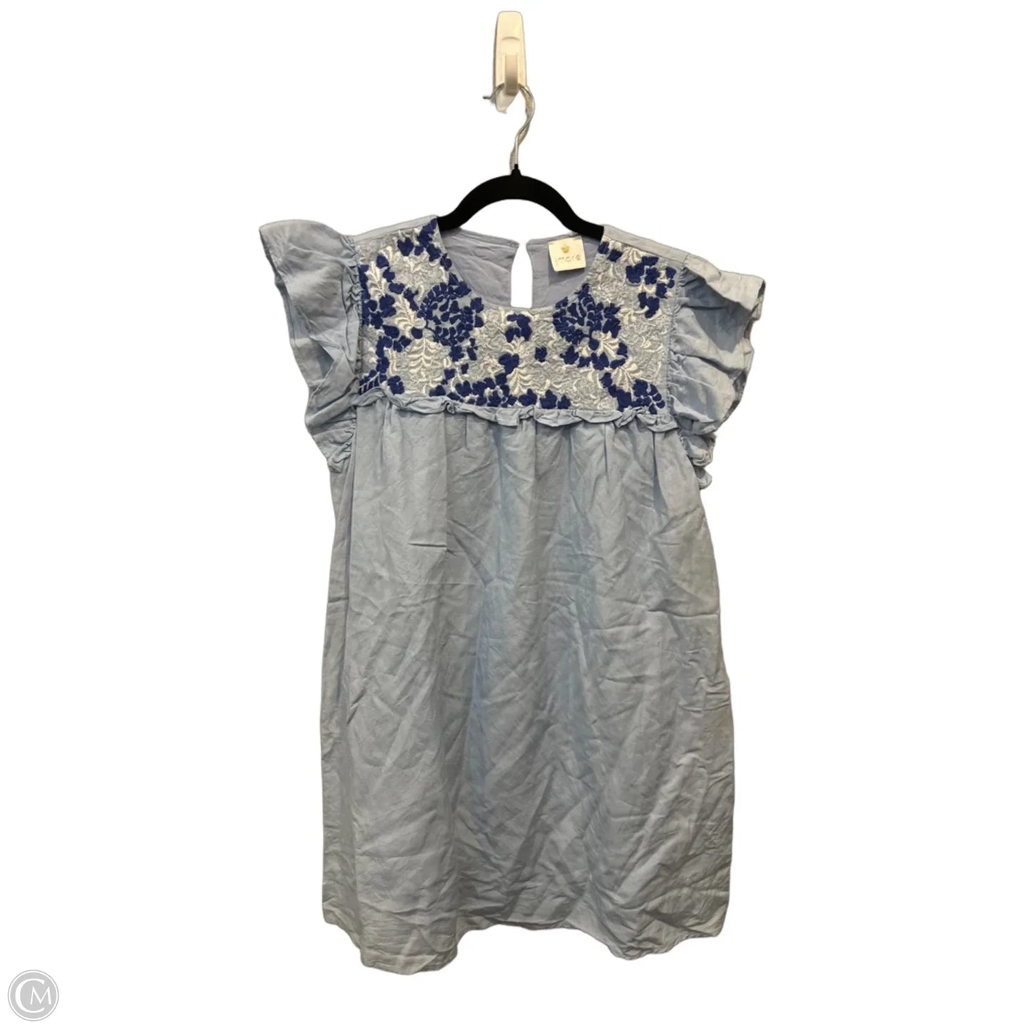 Dress Casual Midi By J.marie In Blue, Size: M