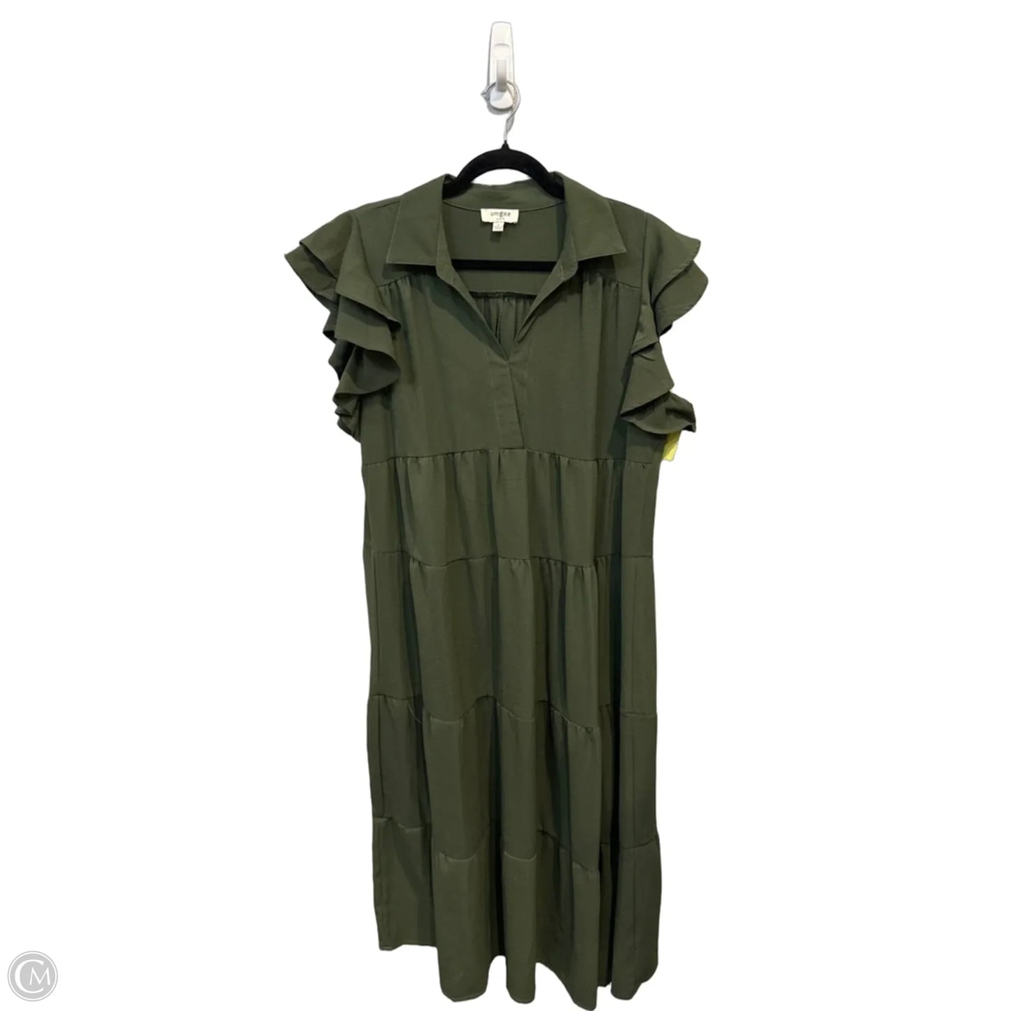 Dress Casual Maxi By Umgee In Green, Size: L