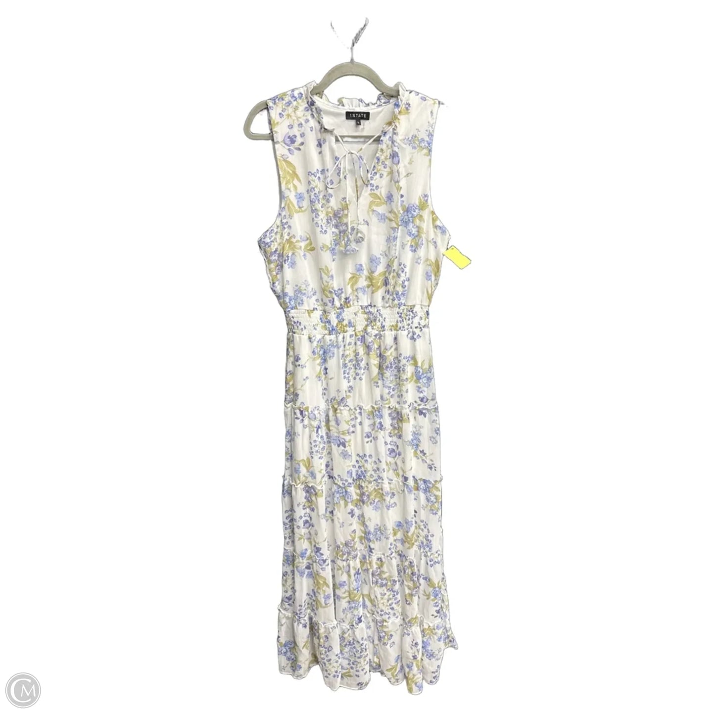 Dress Casual Maxi By 1.state In Floral Print, Size: L