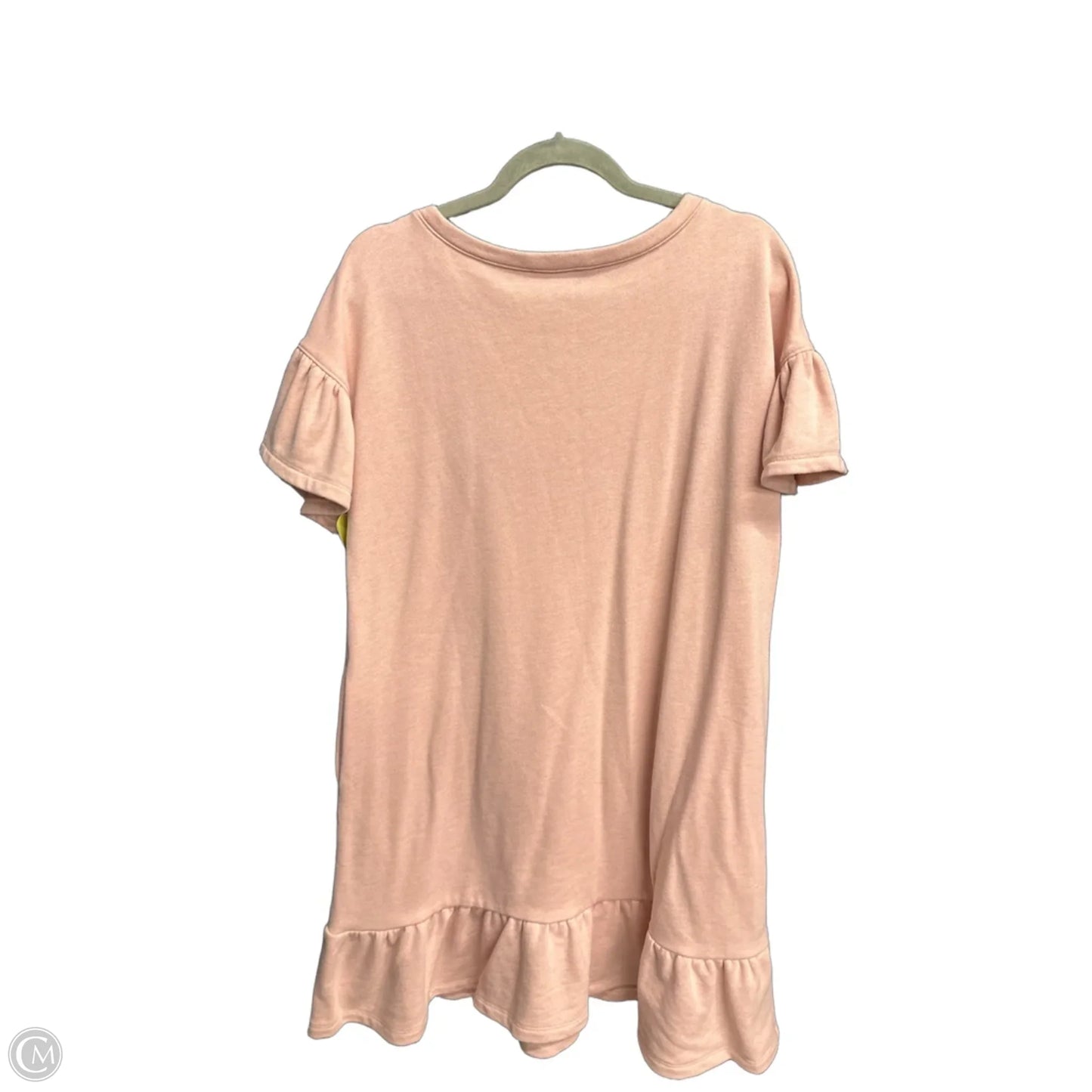 Dress Casual Midi By Loft In Pink, Size: L