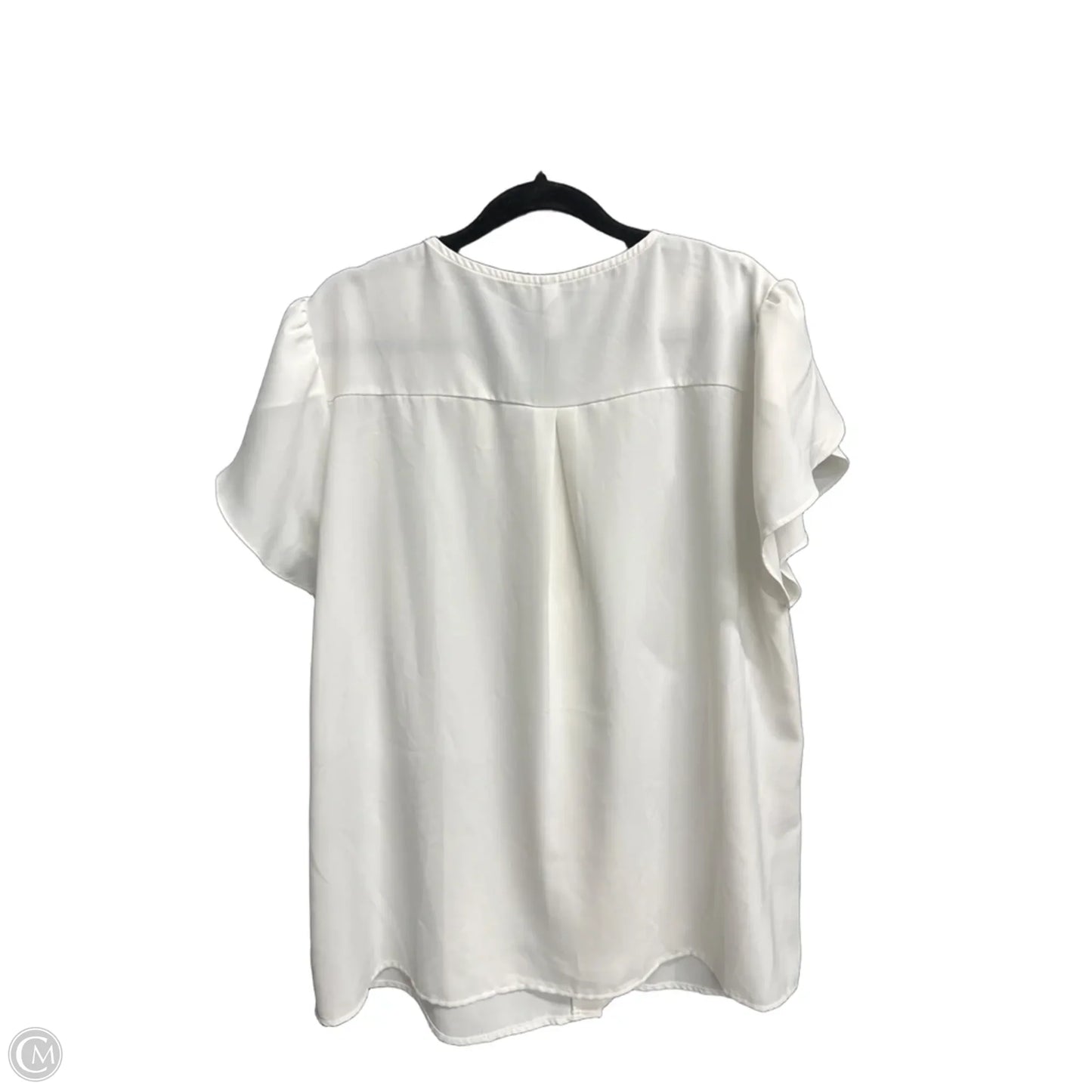 Top Short Sleeve By Dokotoo In White, Size: Xl