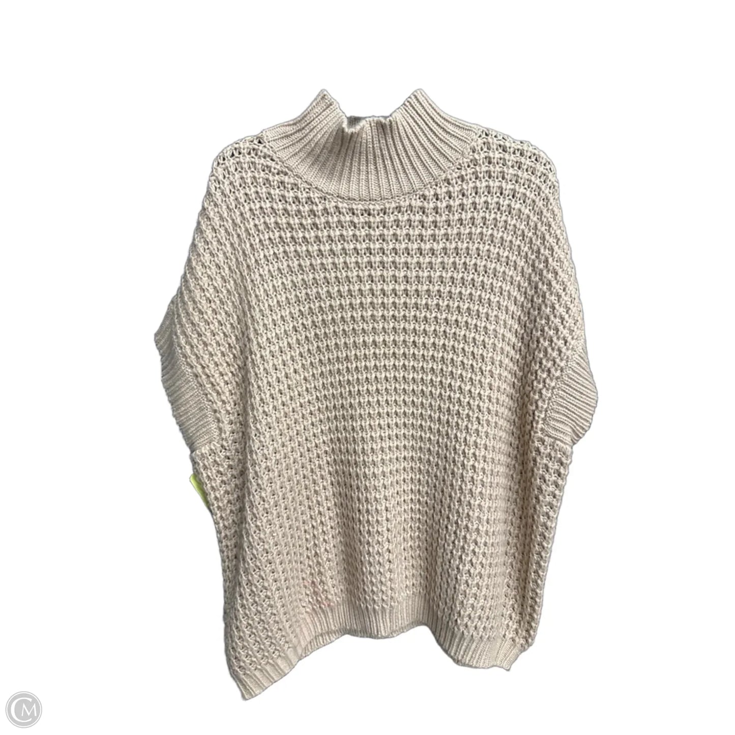 Sweater Short Sleeve By Clothes Mentor In Brown, Size: L