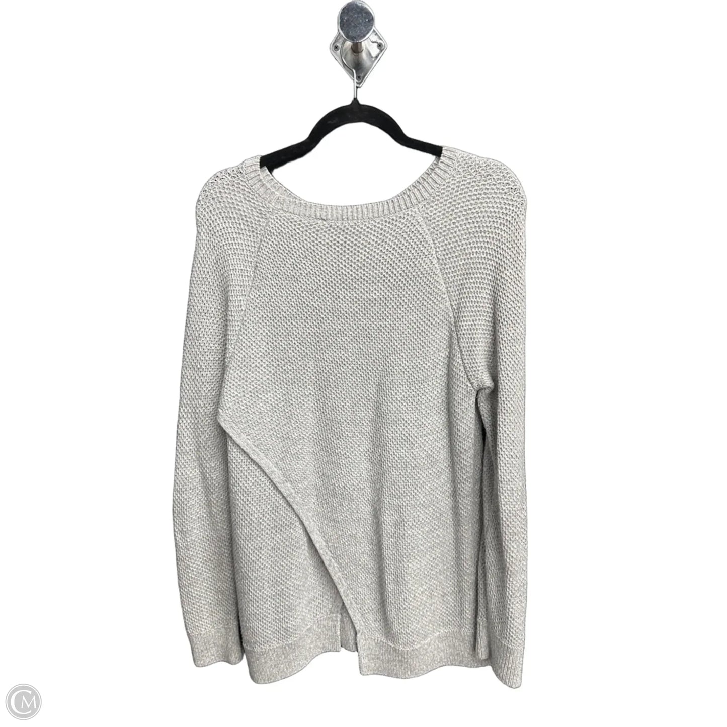 Sweater By Loft In Grey, Size: L
