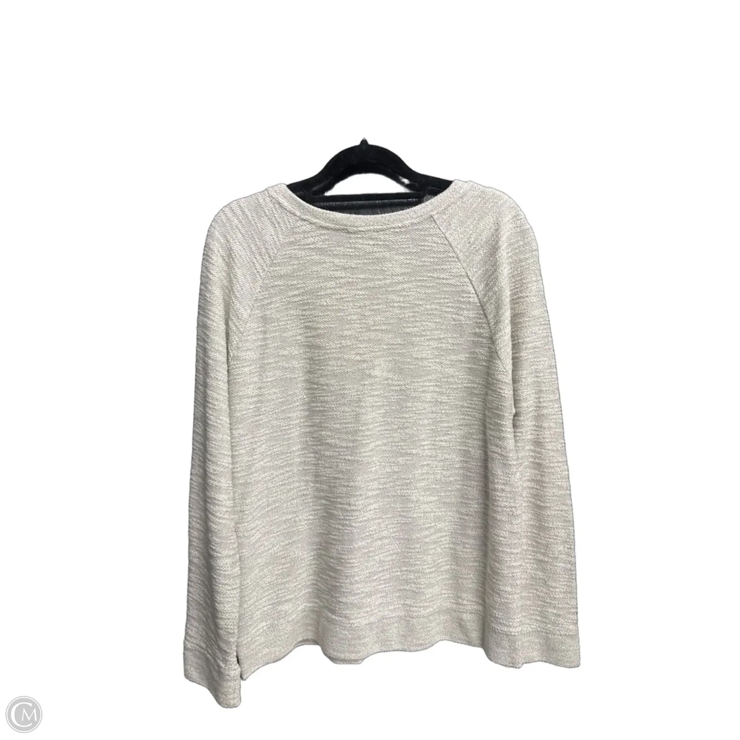 Sweater By Loft In Grey, Size: L
