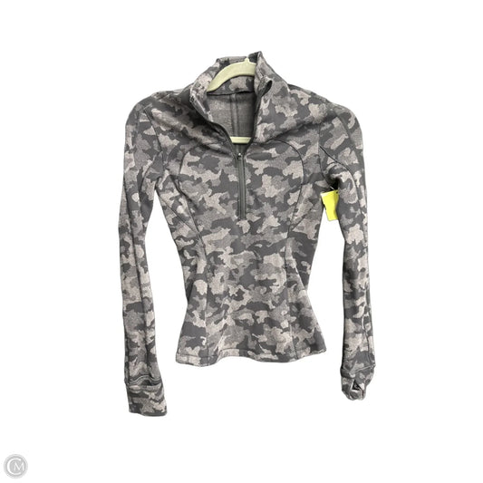 Athletic Jacket By Lululemon In Camouflage Print, Size: 2