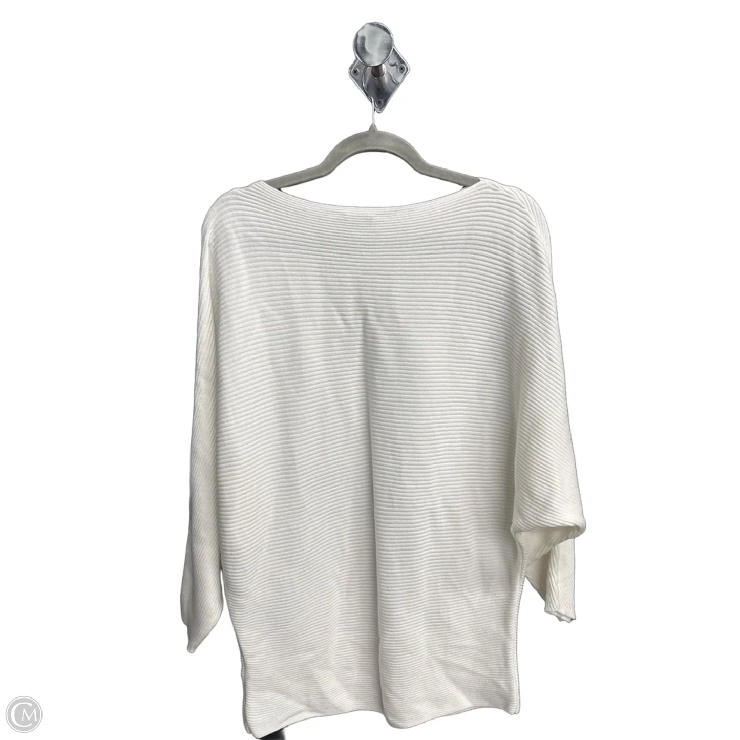 Tunic Long Sleeve By Cece In White, Size: S