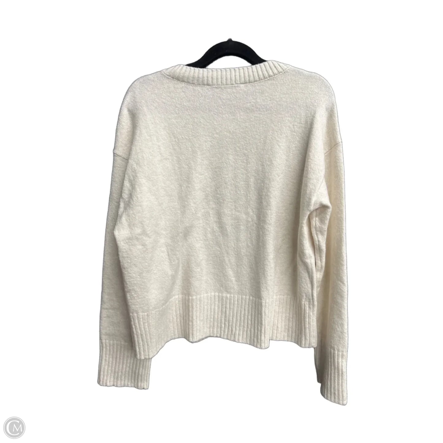 Sweater By Loft In Cream, Size: Xs