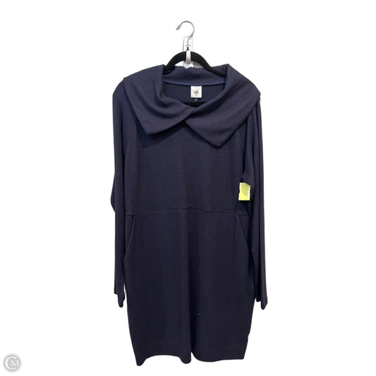 Dress Casual Midi By Cabi In Navy, Size: M