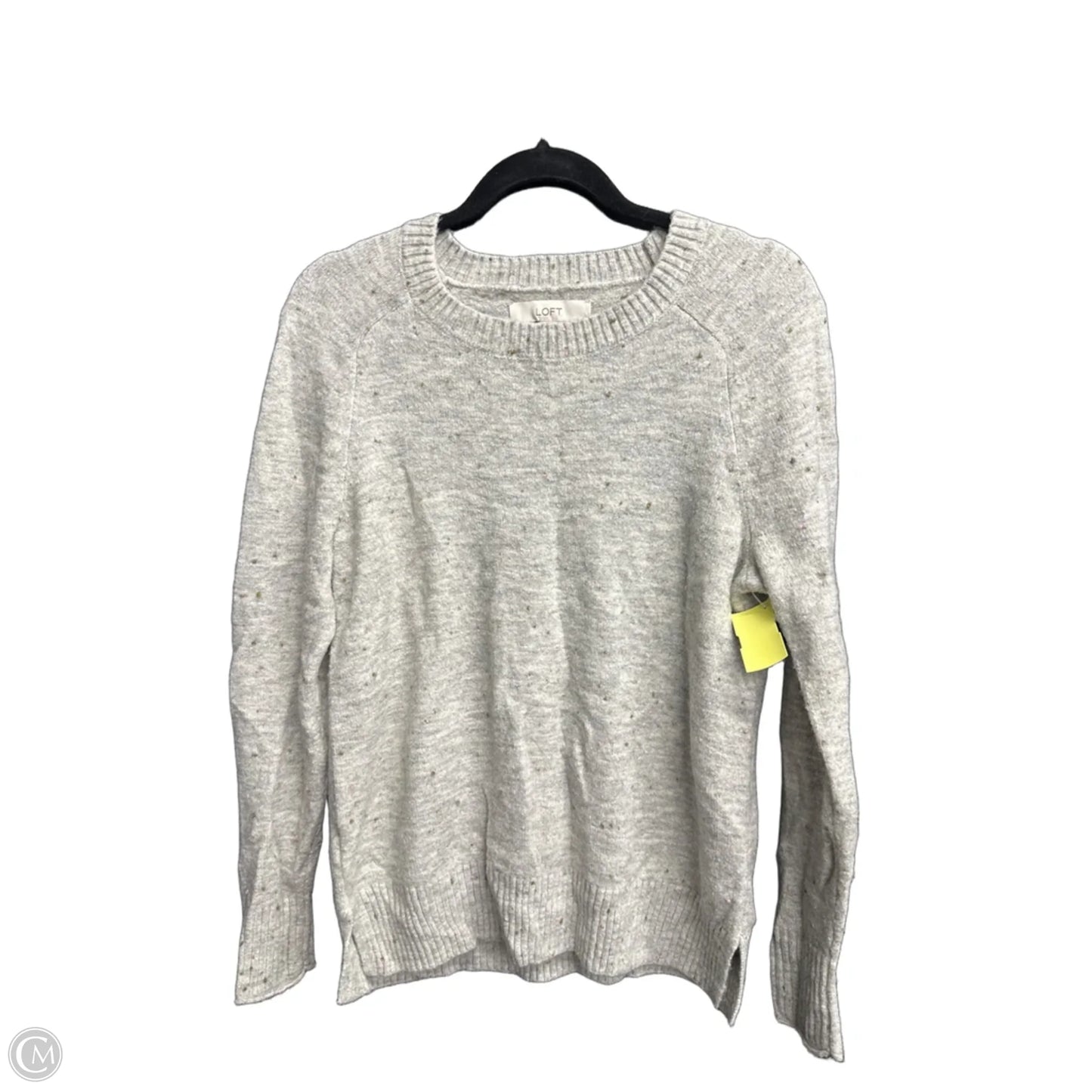 Sweater By Loft In Grey, Size: S