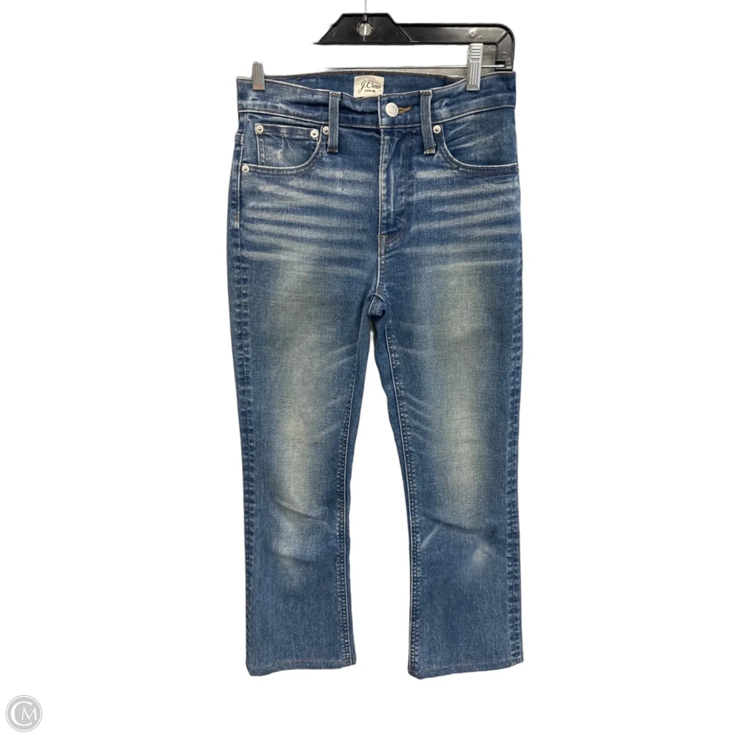 Jeans Skinny By J. Crew In Blue Denim, Size: 2