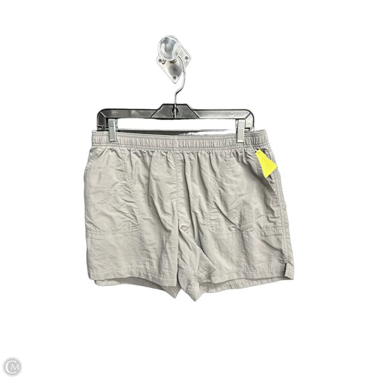 Athletic Shorts By Columbia In Grey, Size: L