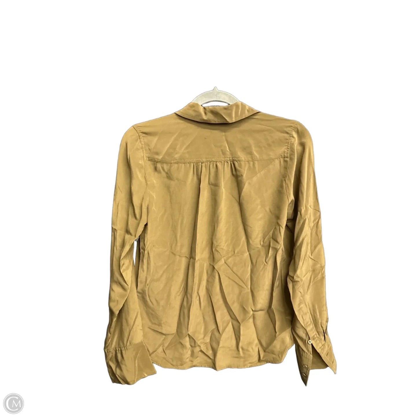 Top Long Sleeve By J. Crew In Green, Size: S