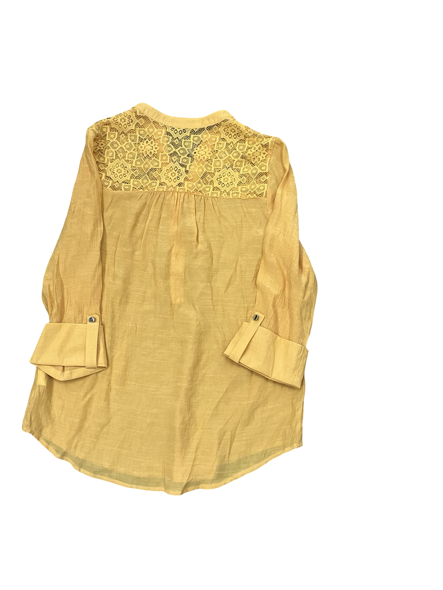 Blouse Ls By Cocomo In Orange, Size:S
