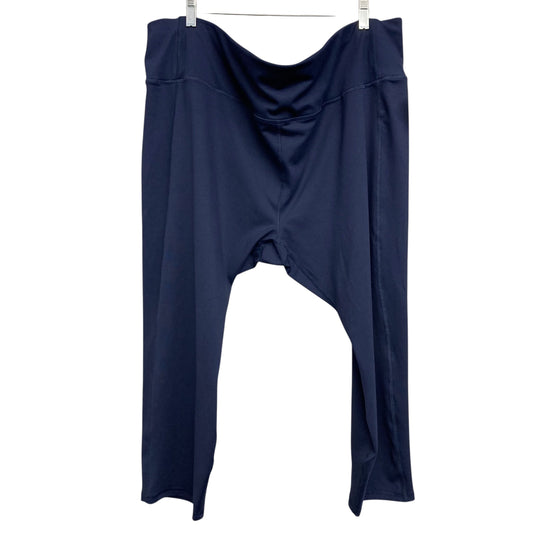 Athletic Leggings By All In Motion In Navy, Size:3X