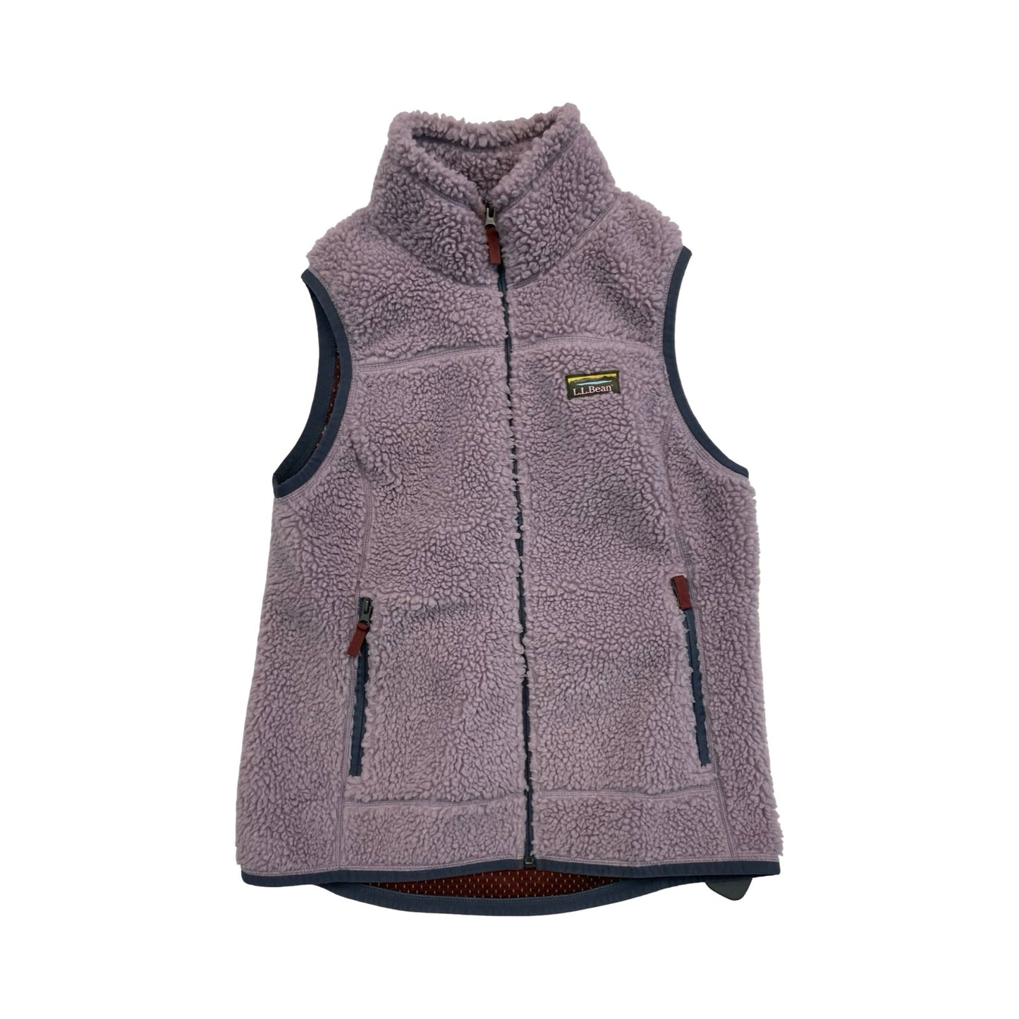 Vest Fleece By L.L. Bean In Purple, Size:S