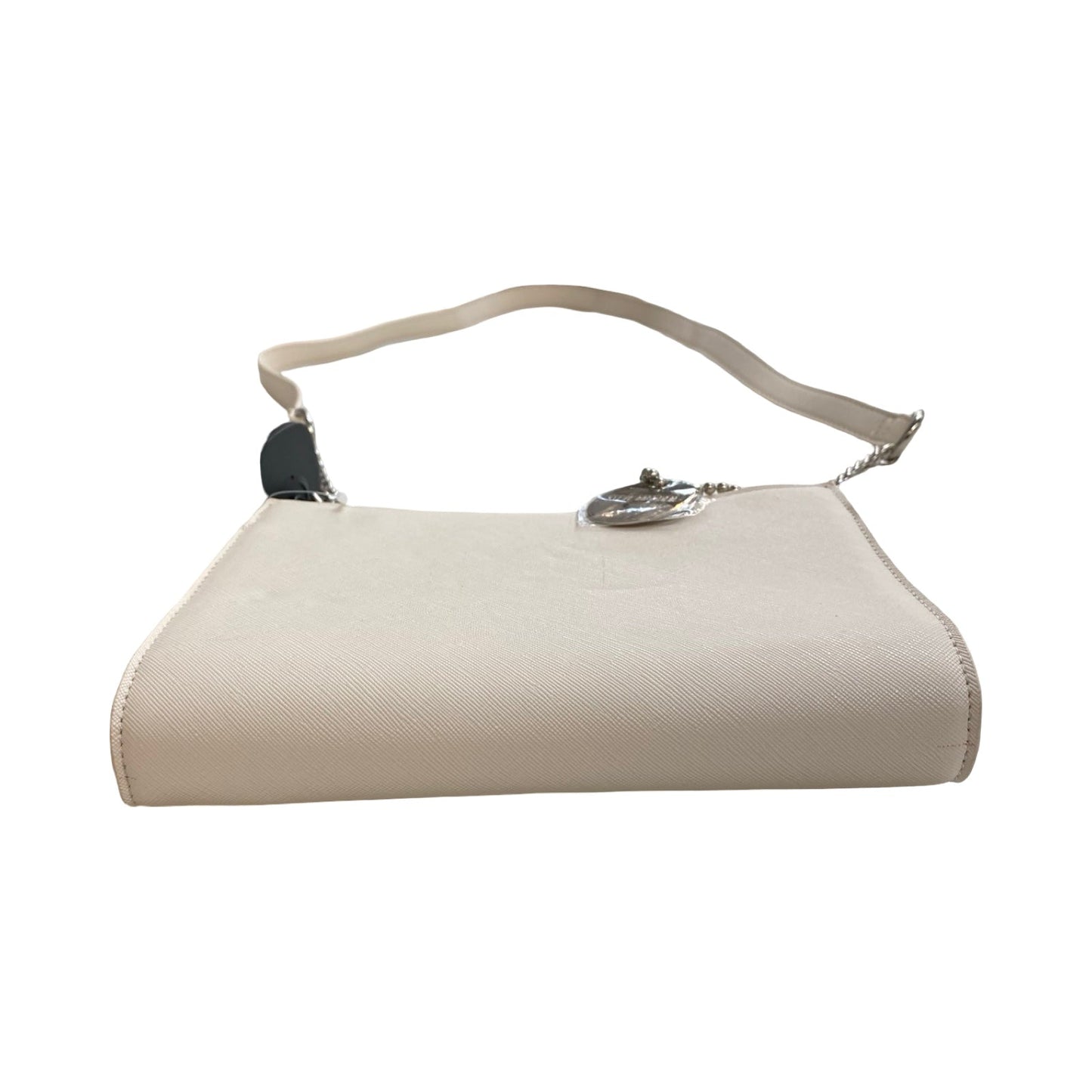 Handbag By Steve Madden In White, Size:Small