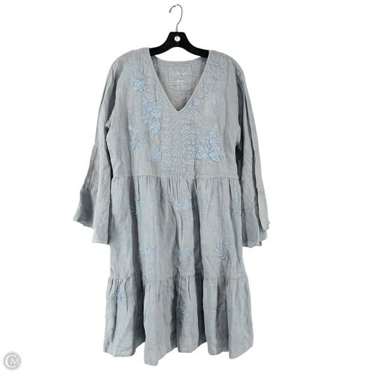 Dress Casual Short By Clothes Mentor In Blue, Size: Xl