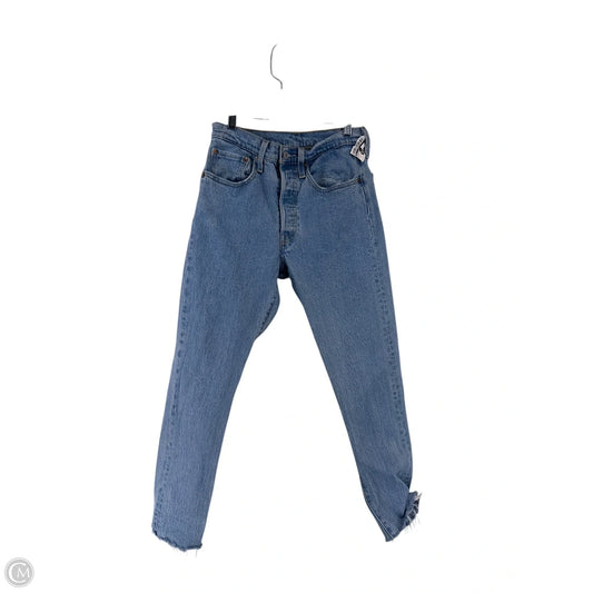 Jeans Skinny By Levis In Blue Denim, Size: 2