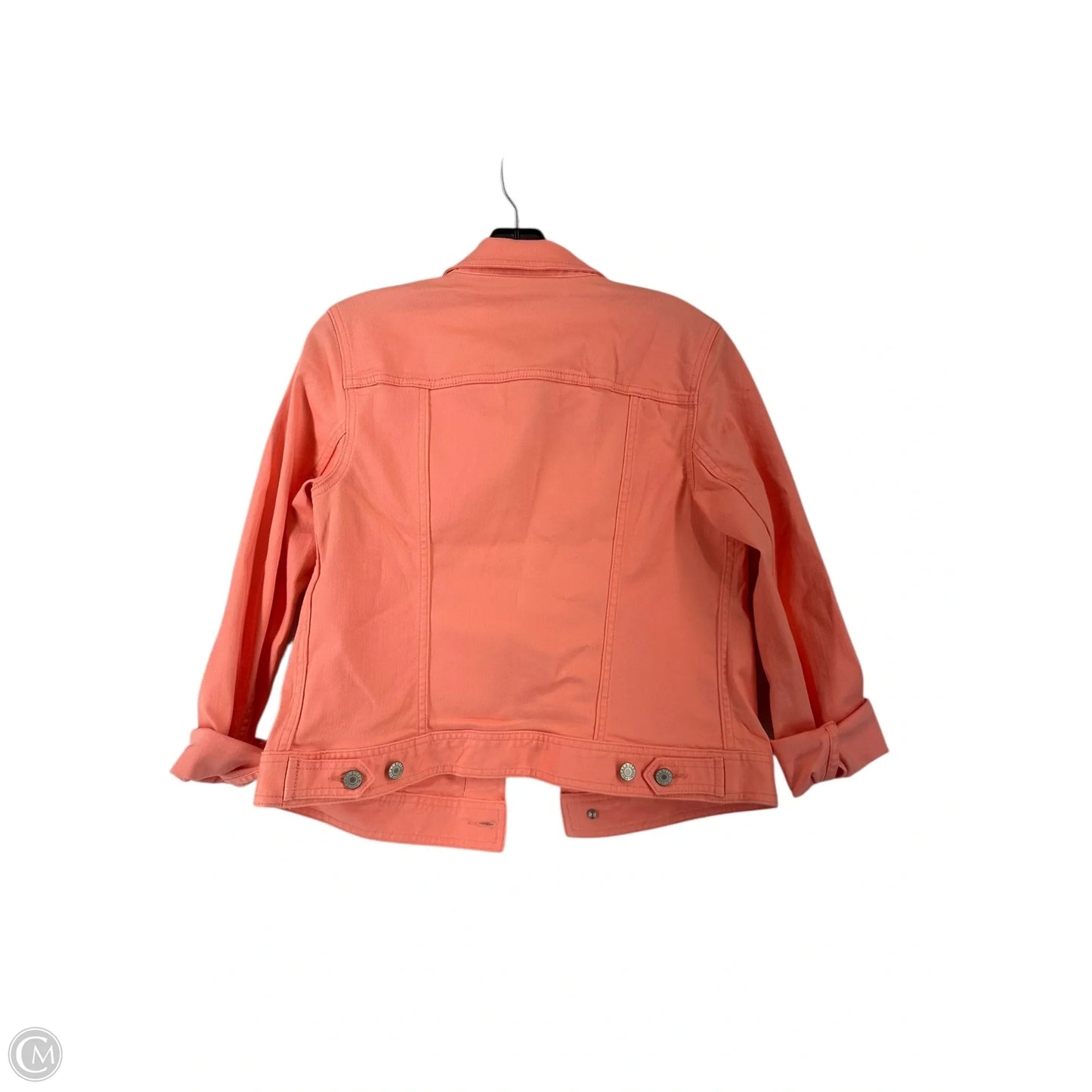 Jacket Shirt By Talbots In Pink, Size: Mp