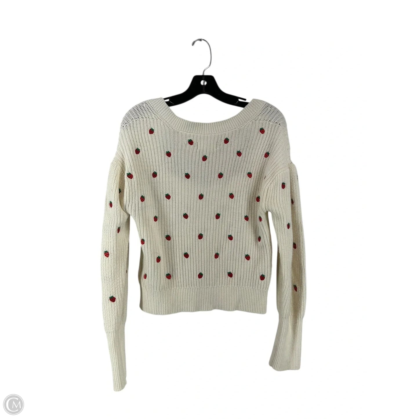 Sweater By Maeve In White, Size: S