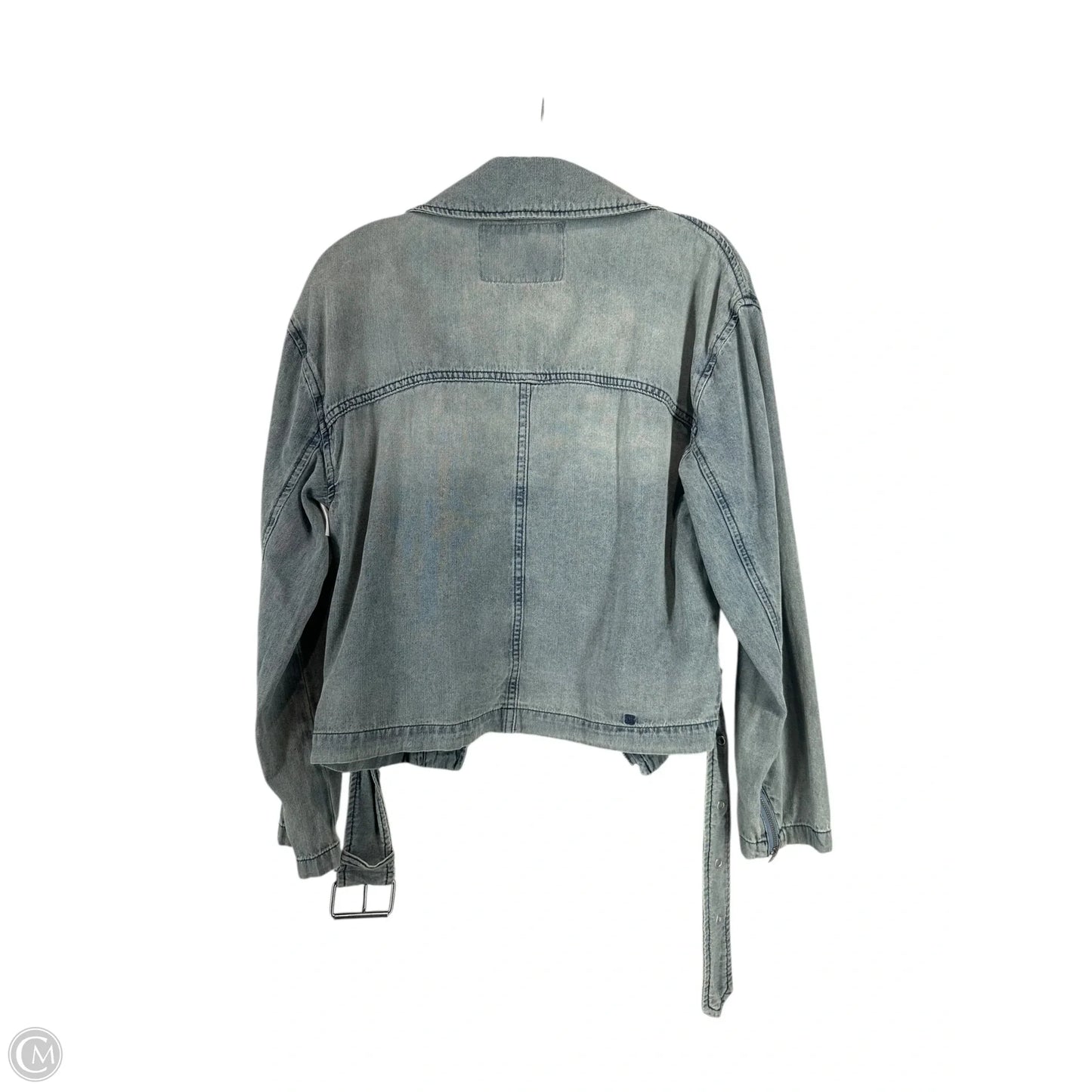 Jacket Denim By Juicy Couture In Blue Denim, Size: S