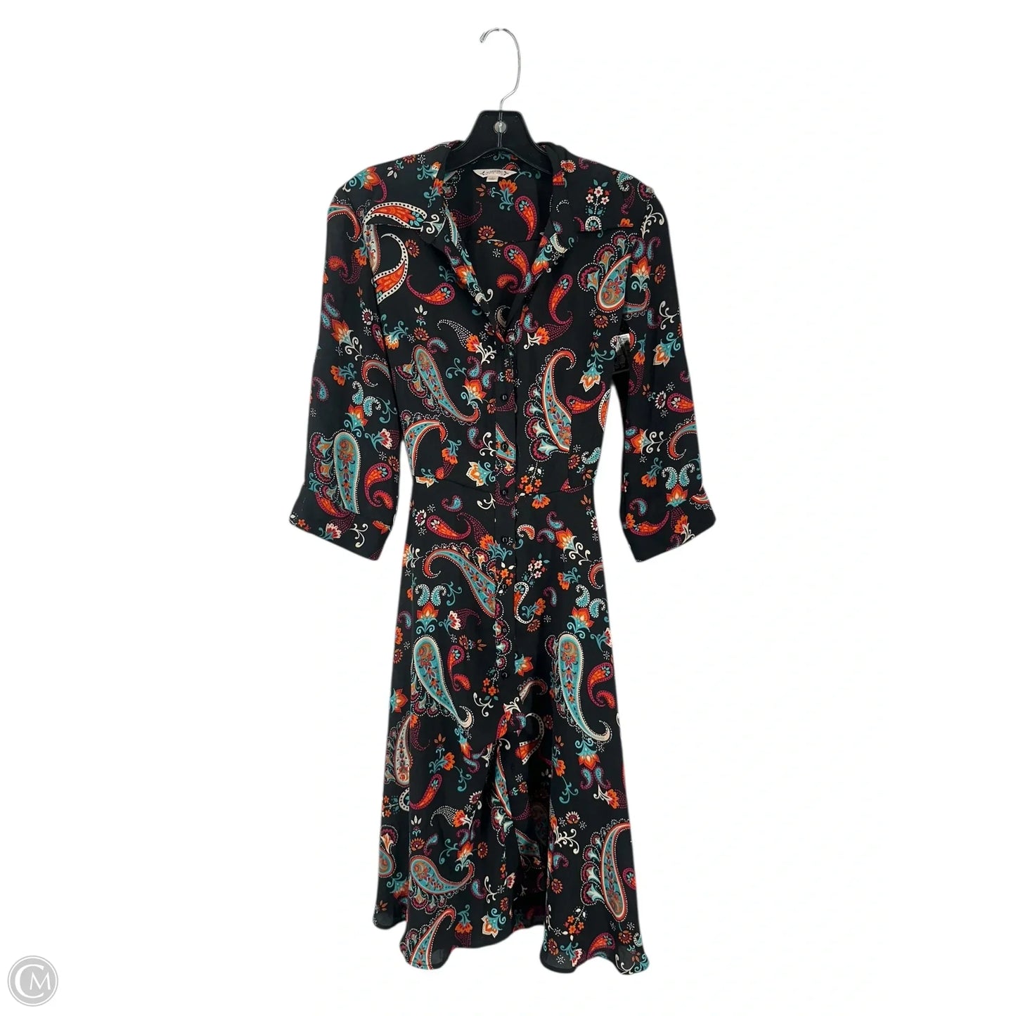 Dress Casual Midi By Nanette Lepore In Paisley Print, Size: M