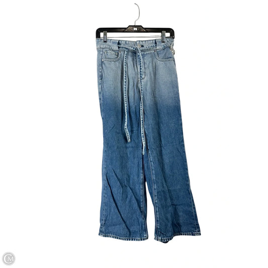 Jeans Wide Leg By White House Black Market In Blue Denim, Size: 0