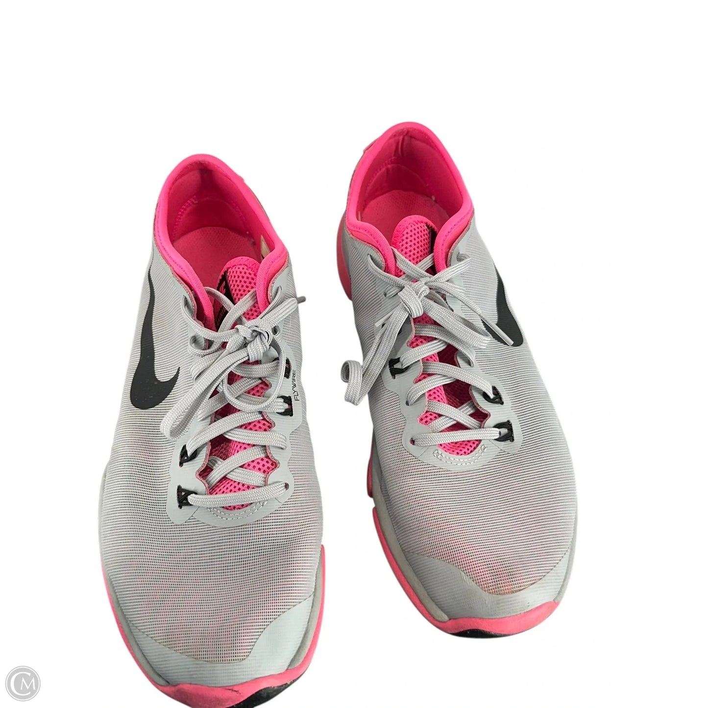 Shoes Athletic By Nike In Grey & Pink, Size: 9.5