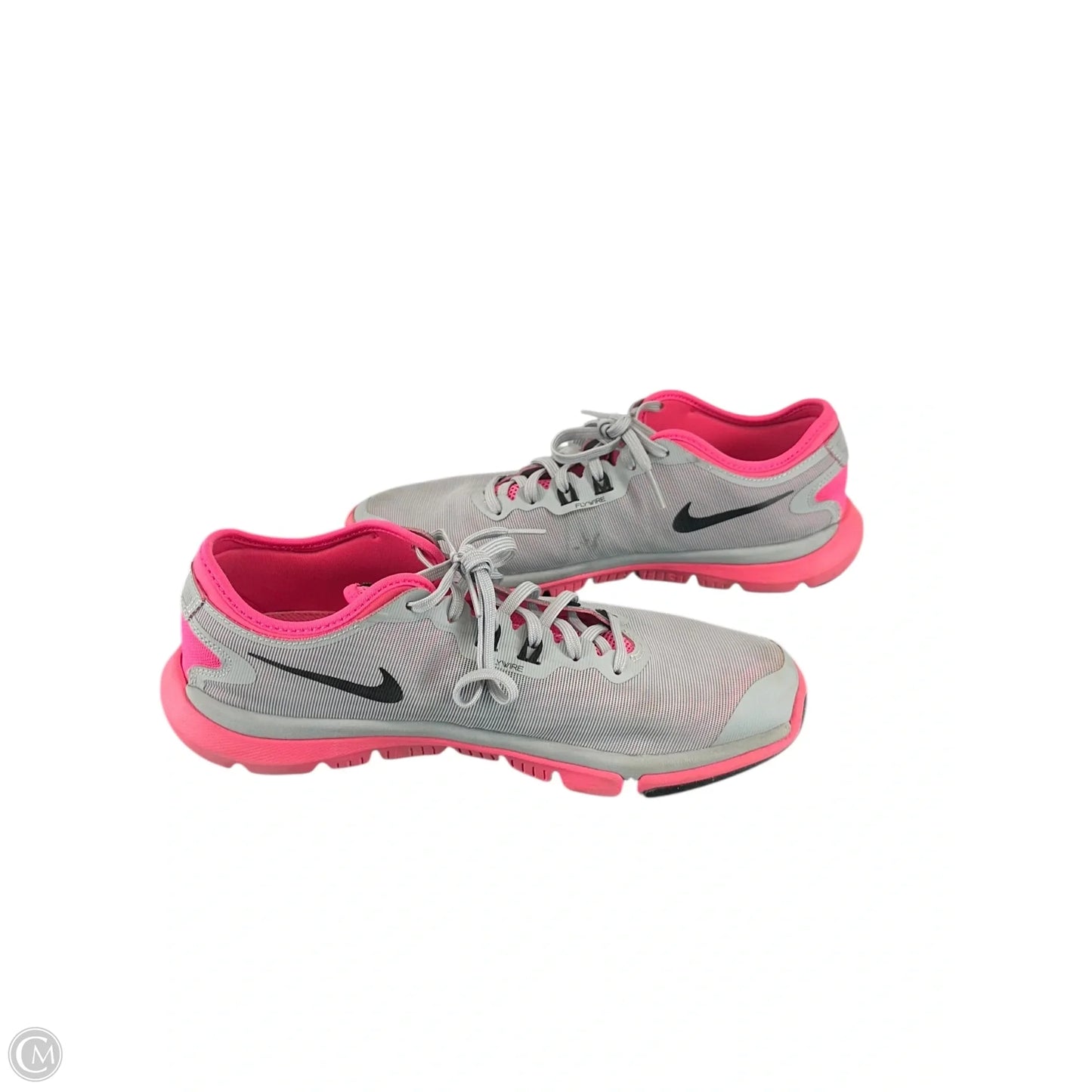 Shoes Athletic By Nike In Grey & Pink, Size: 9.5