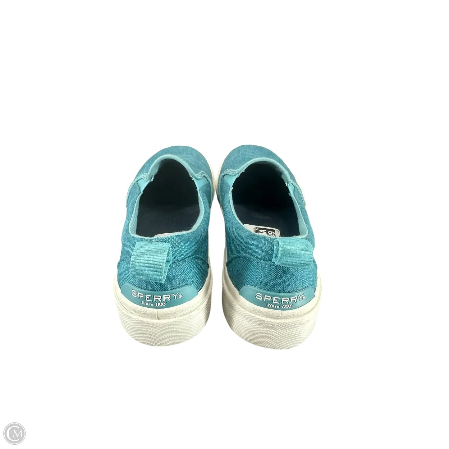 Shoes Flats By Sperry In Teal, Size: 7
