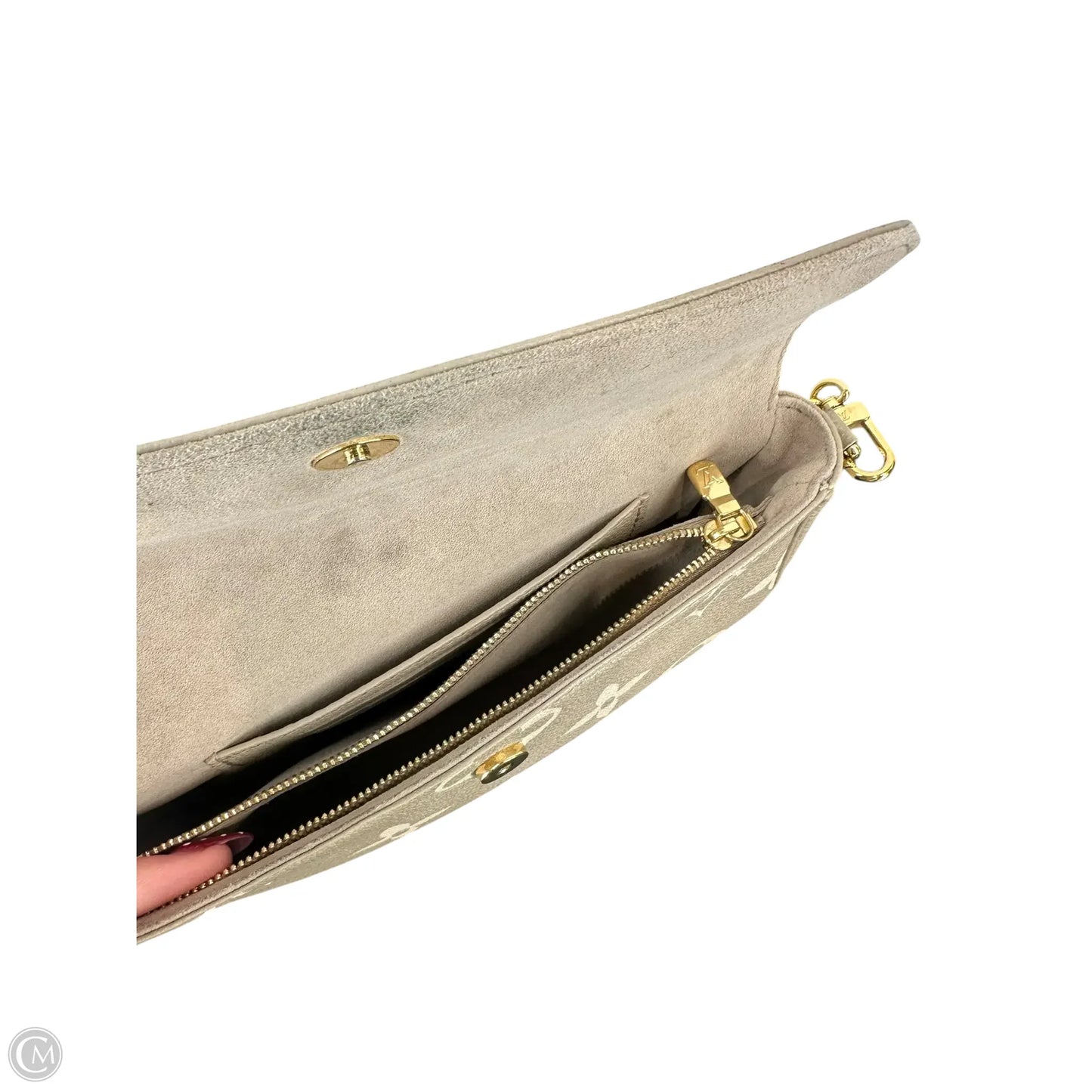 Crossbody Luxury Designer By Louis Vuitton, Size: Small