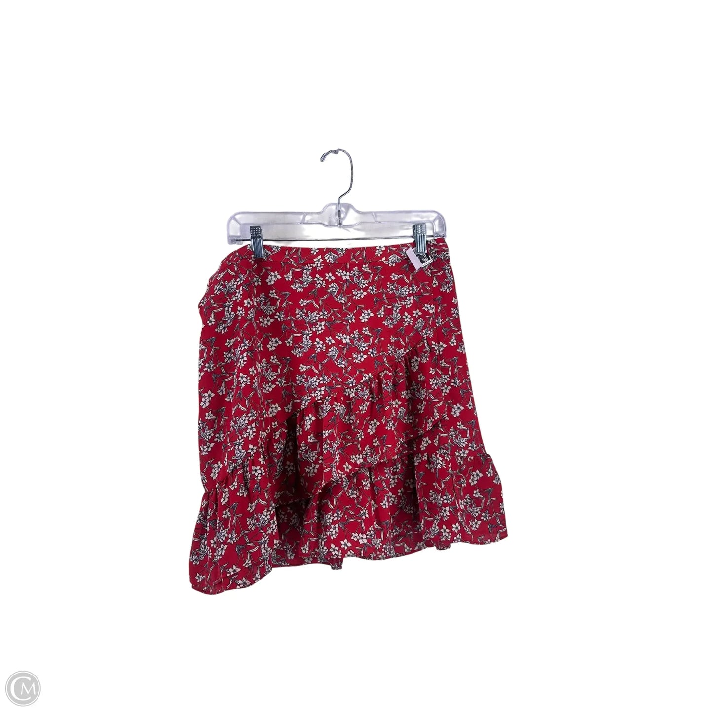 Skirt Mini & Short By Banana Republic In Red & Tan, Size: 10