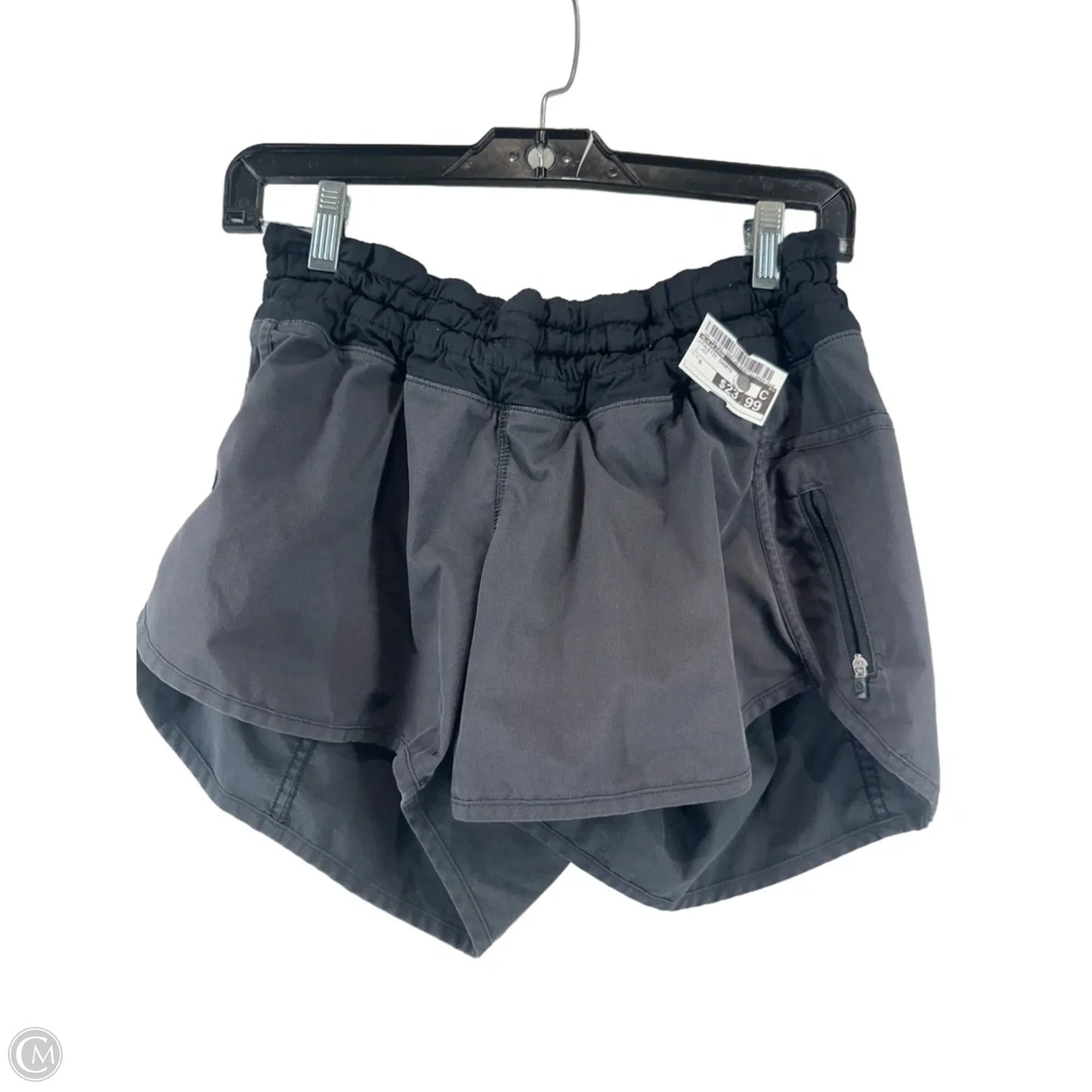 Athletic Shorts By Lululemon In Black, Size: 6