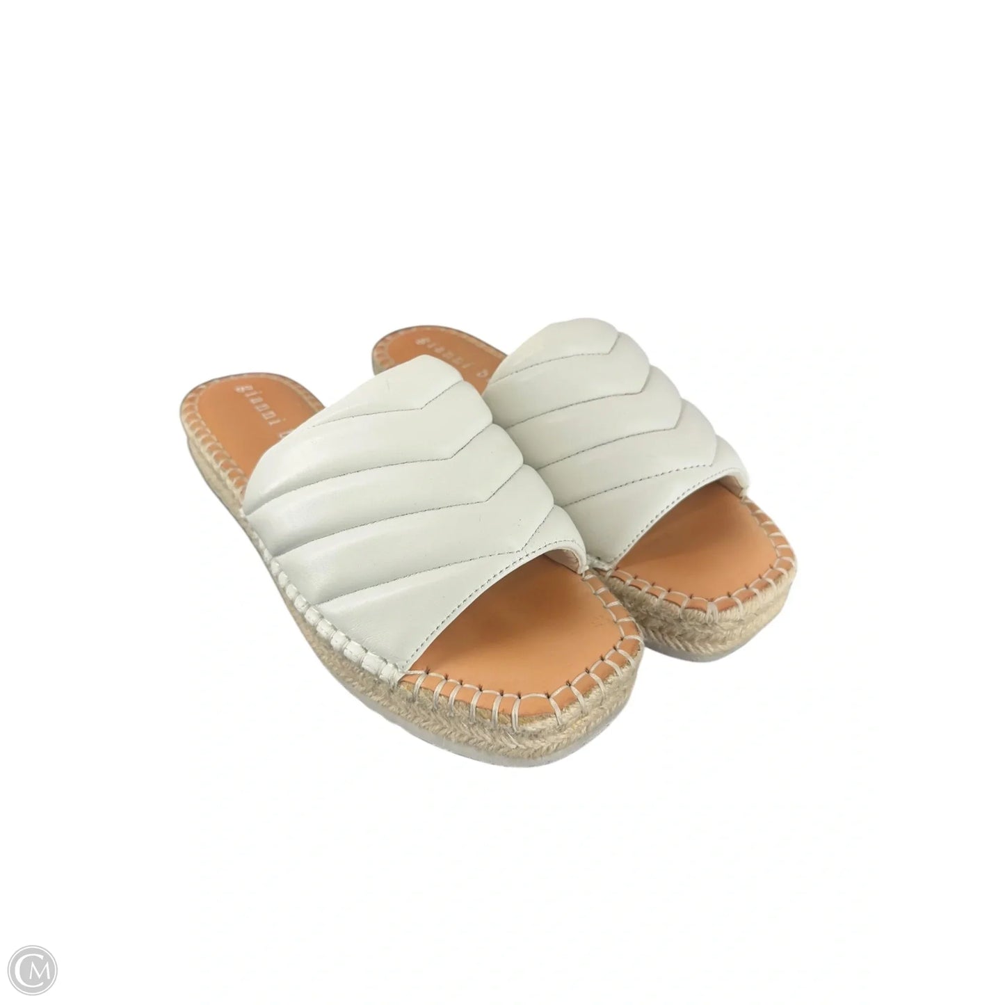 Sandals Flats By Gianni Bini In White, Size: 10