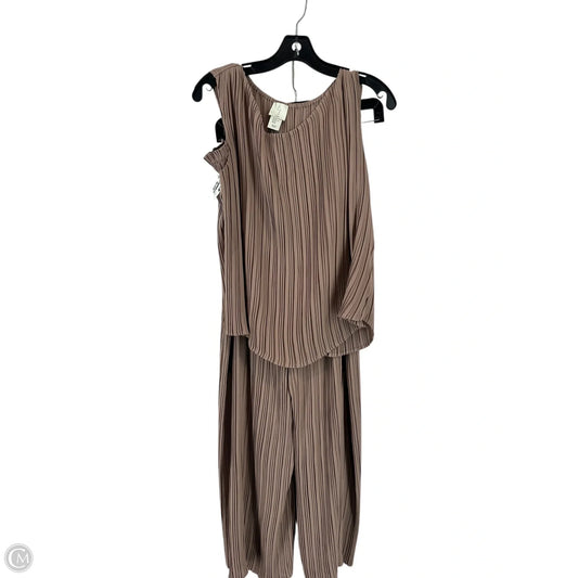 Pants Set 2pc By Joie In Brown, Size: Xl
