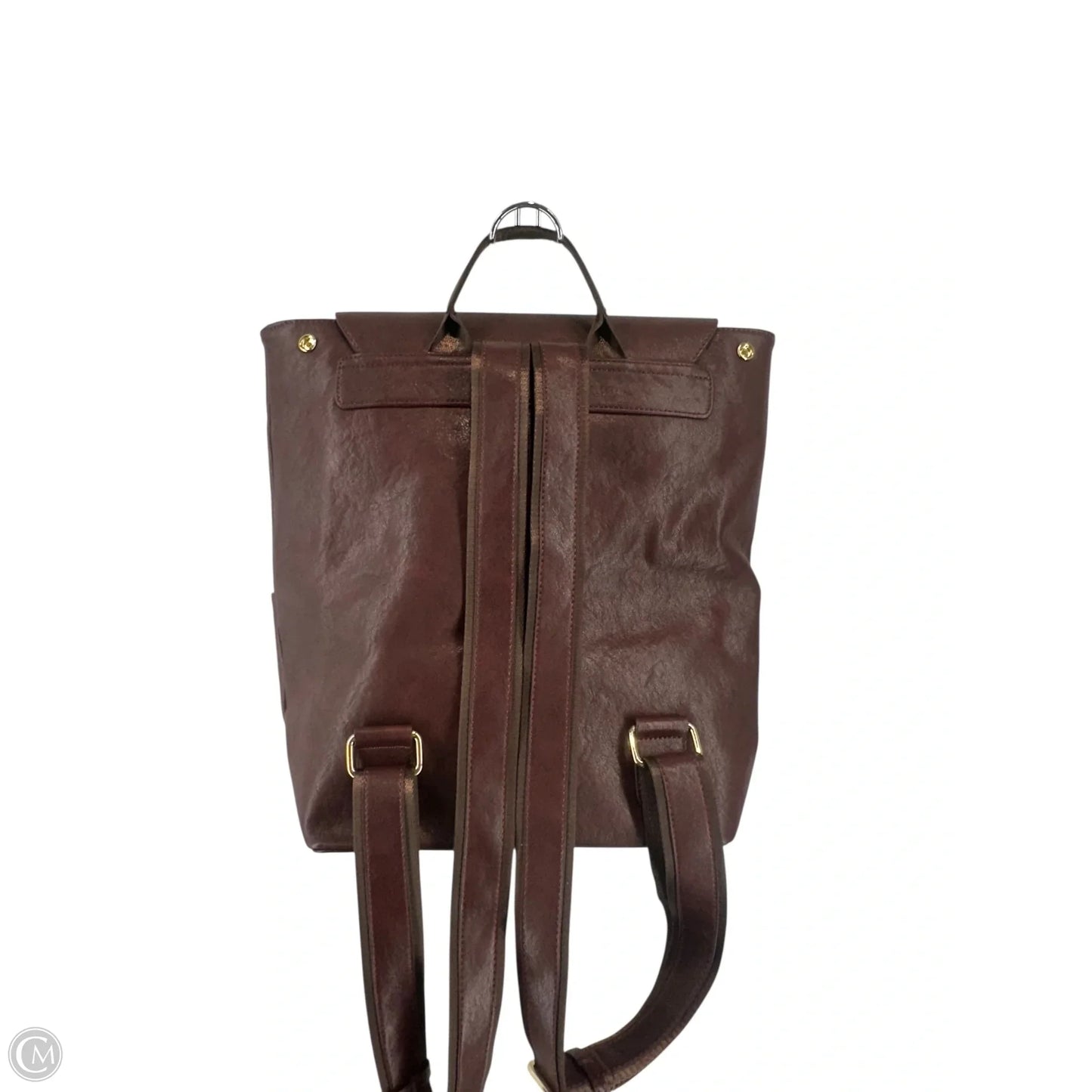 Backpack Leather By Clothes Mentor, Size: Medium