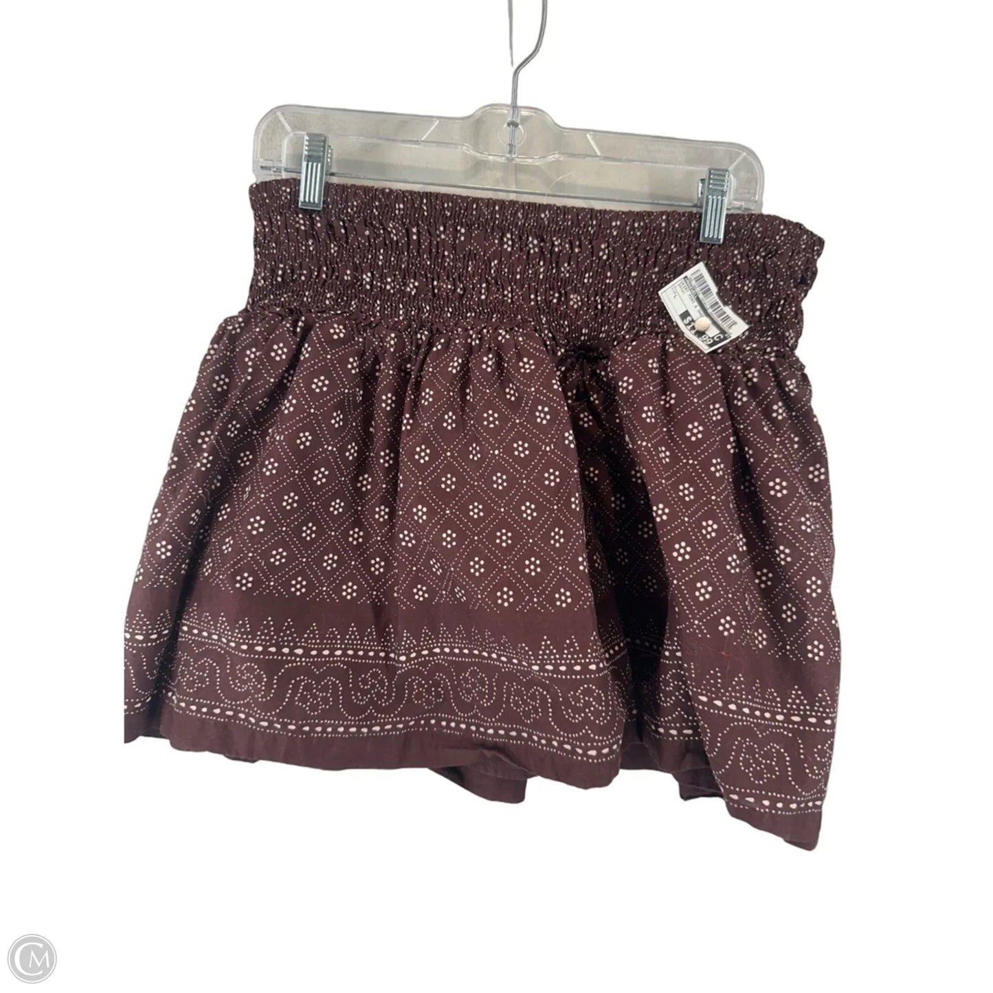 Skirt Mini & Short By Madewell In Brown, Size: L