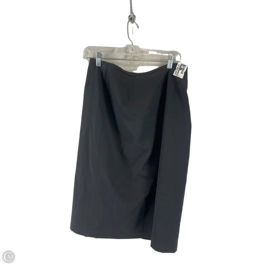 Skirt Midi By Kasper In Black, Size: 8