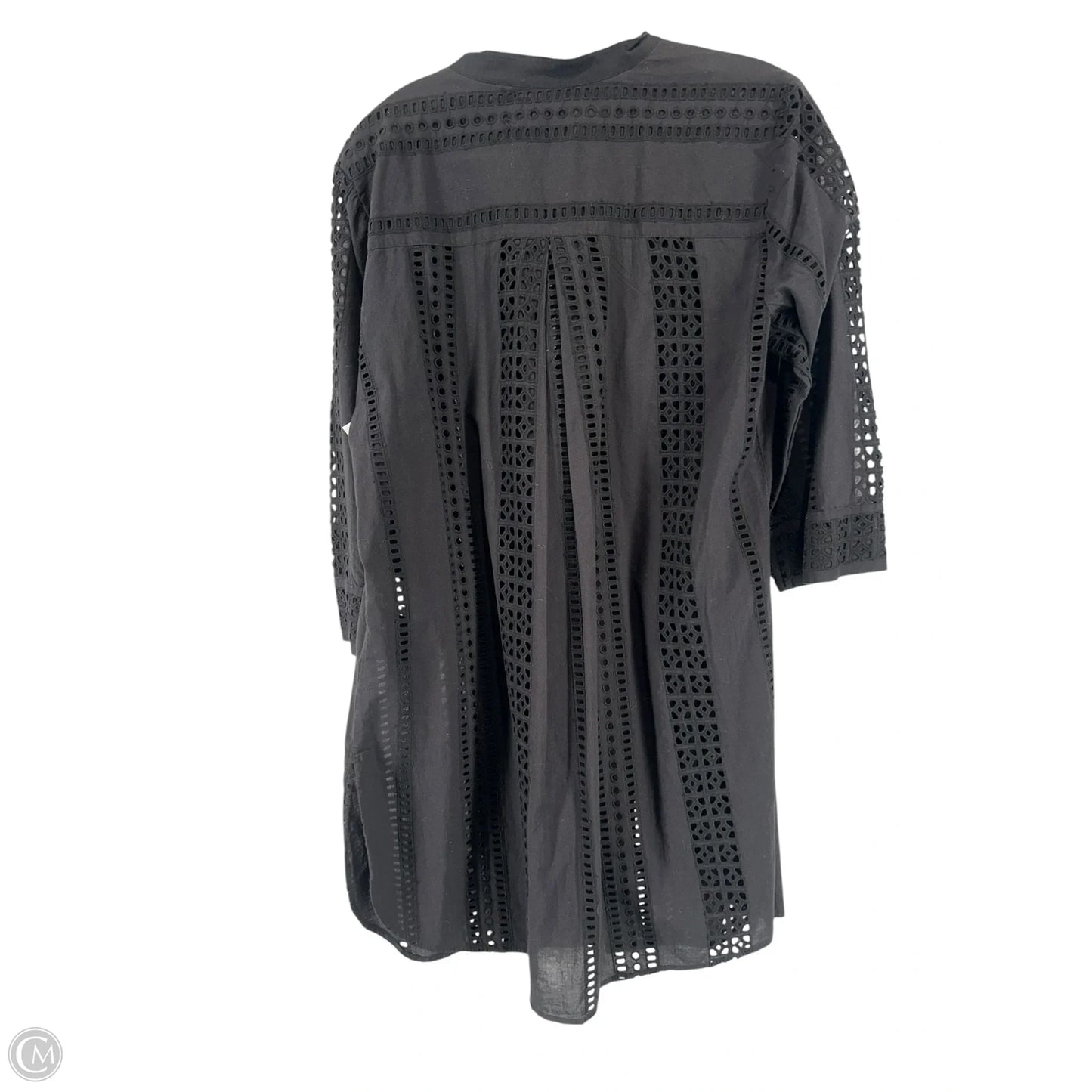 Top Long Sleeve By Chicos In Black, Size: 2