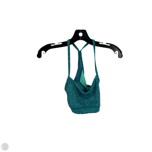 Athletic Bra By Lululemon In Teal, Size: 8