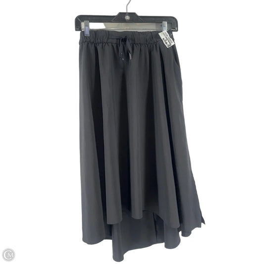 Athletic Skirt By Lululemon In Black, Size: 8