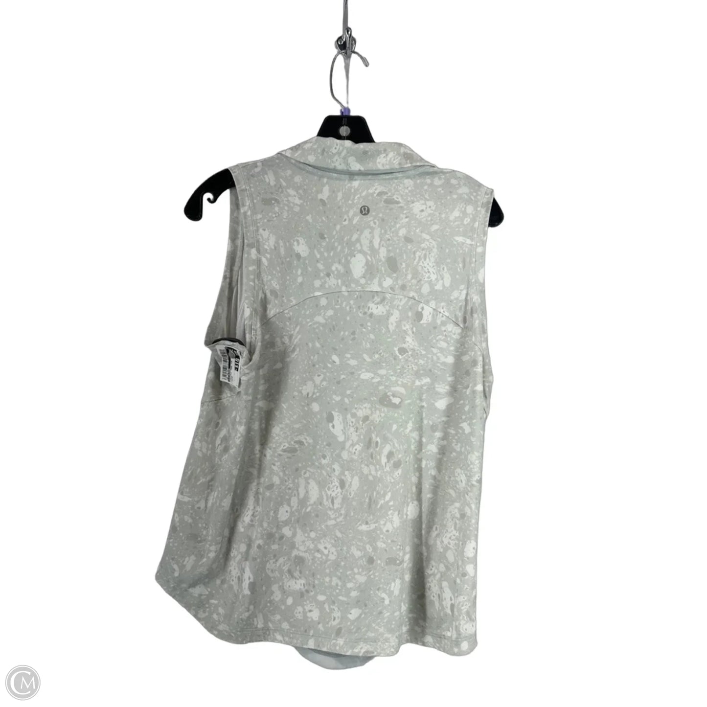 Athletic Tank Top By Lululemon In Cream, Size: 12