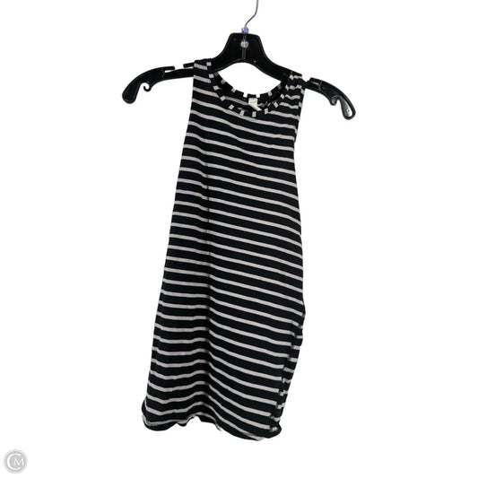 Athletic Tank Top By Lululemon In Black & White, Size: 4